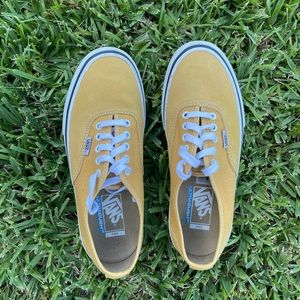Yellow Vans Skateboard Shoes Size 7.5